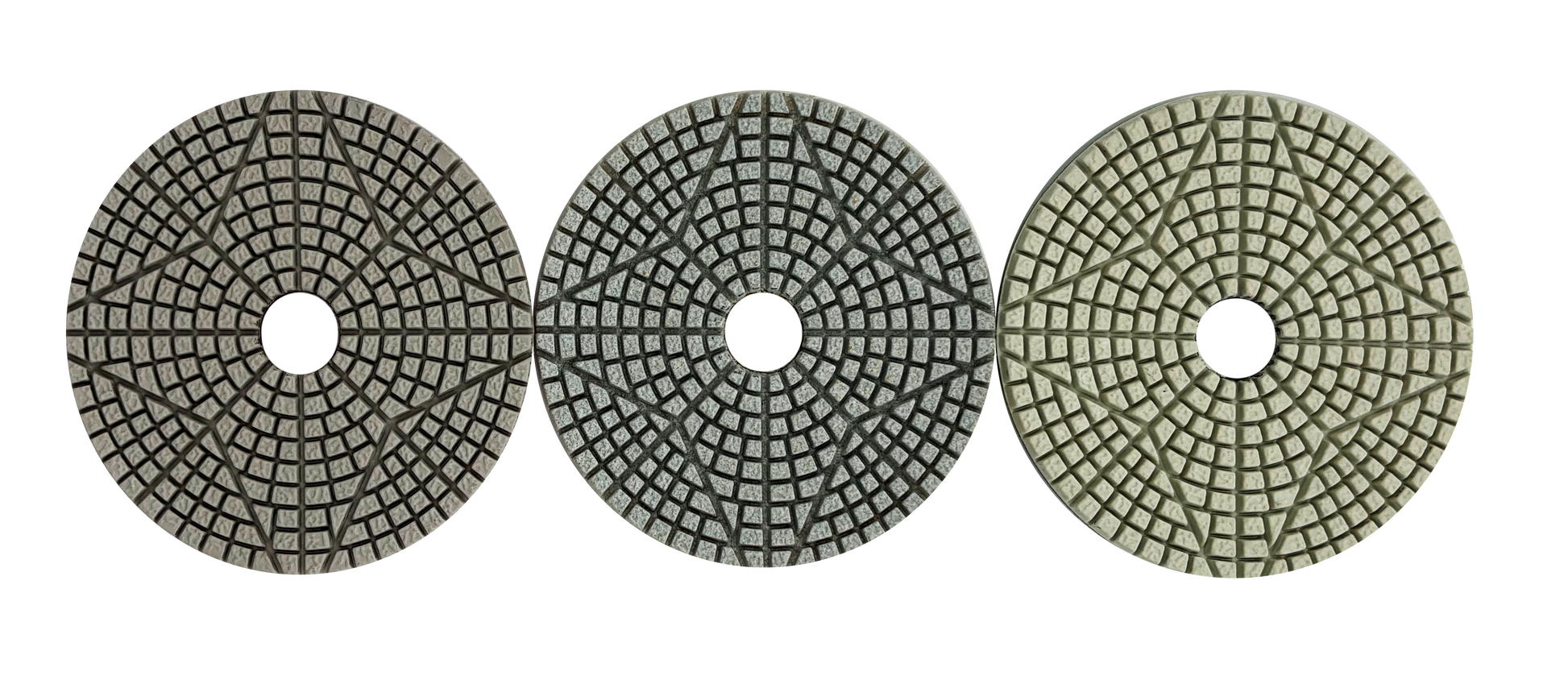 Pack of 10 Wet Polishing - 3 Step Star - EVDS America