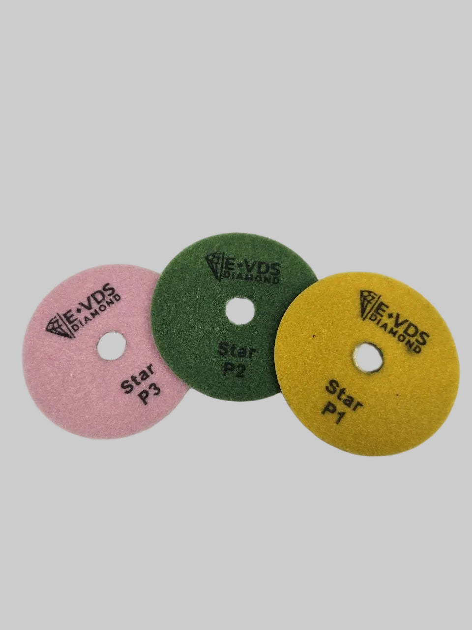 Pack of 10 Wet Polishing - 3 Step Star